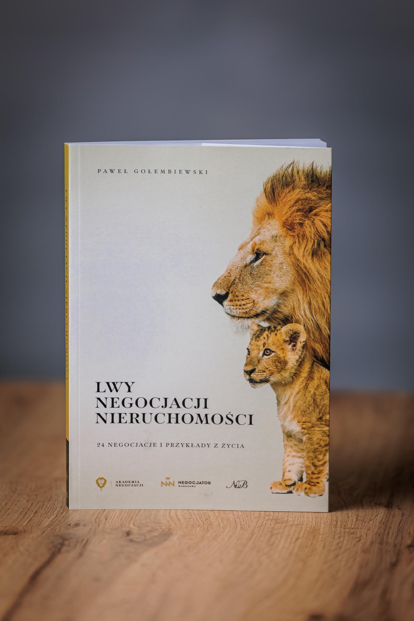 Lwy Negocjacji — książka papierowa